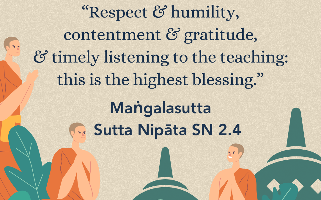 Thanksgiving Series: Respect and humility … is the highest blessing…