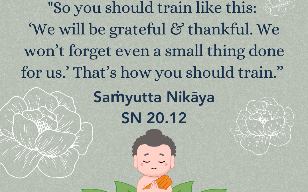 Thanksgiving Series: How should you train your mind?