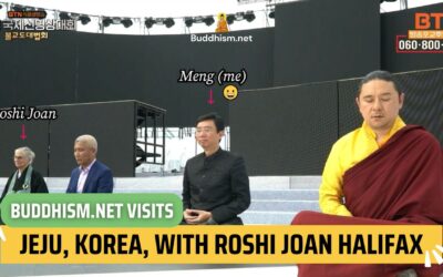 Buddhism.net vists Jeju, Korea, with Roshi Joan Halifax