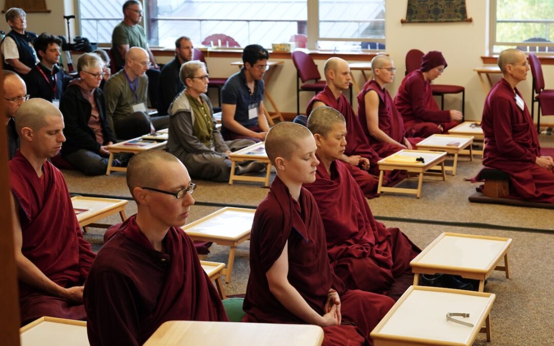 Practice and study with Sravasti Abbey