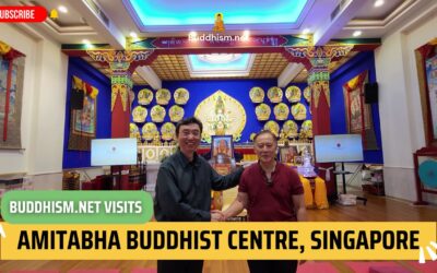 Buddhism.net vists Amitabha Buddhist Centre, Singapore